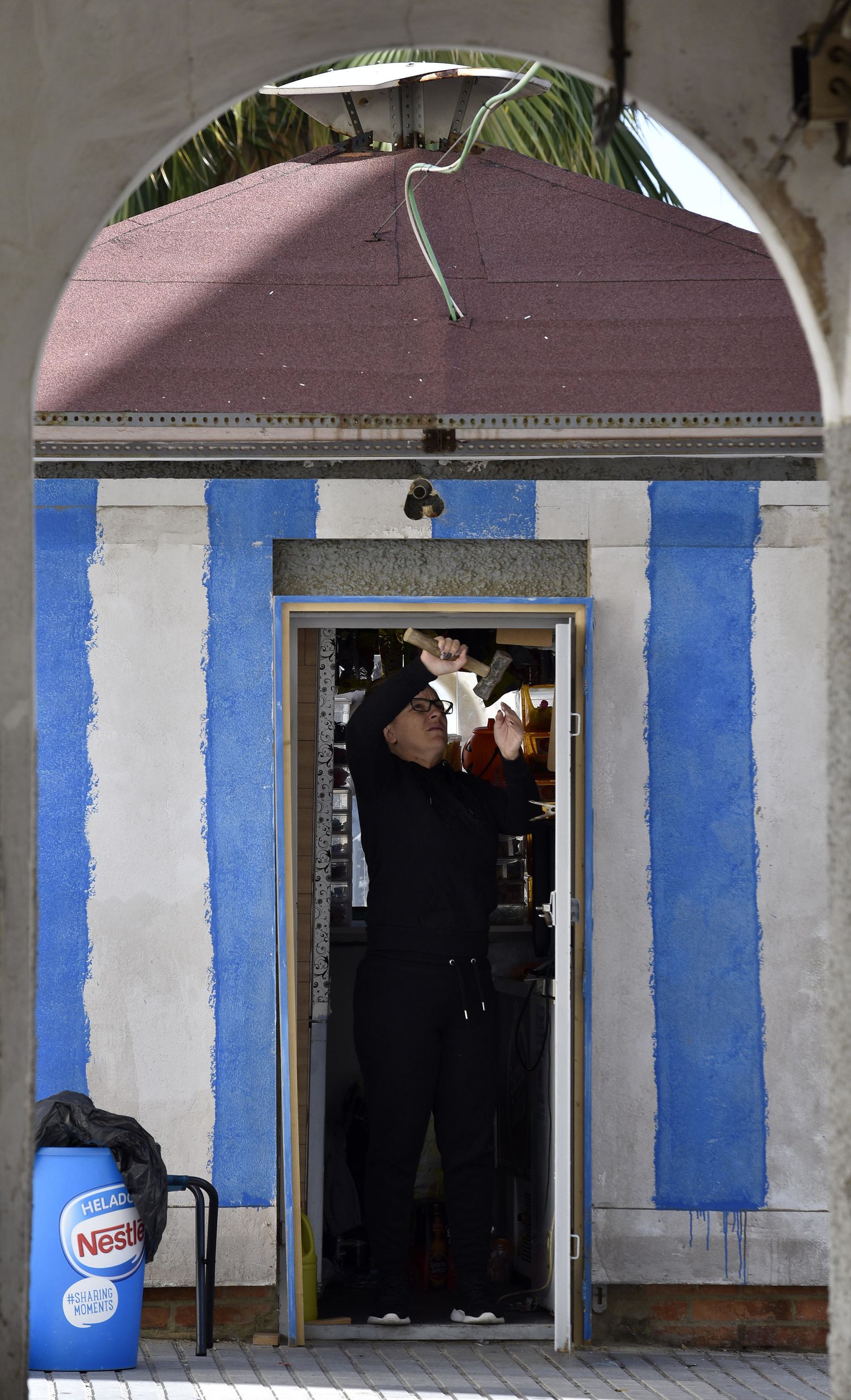 La barriada de El Monumento, en imágenes