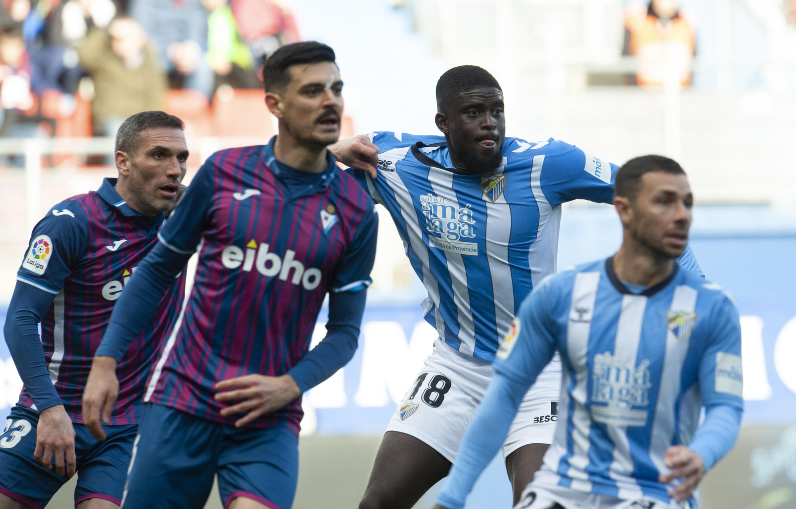 Las fotos del Eibar - Málaga CF