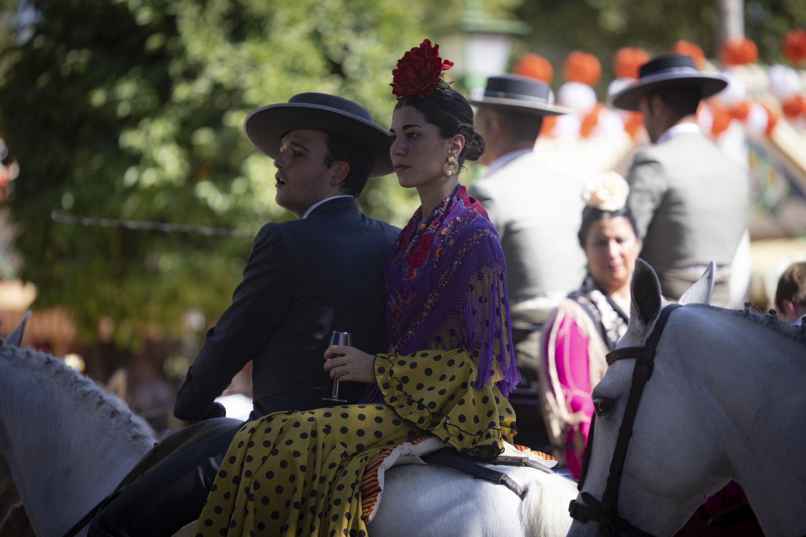 Las fotos del miércoles en la Feria de abril de Sevilla 2023