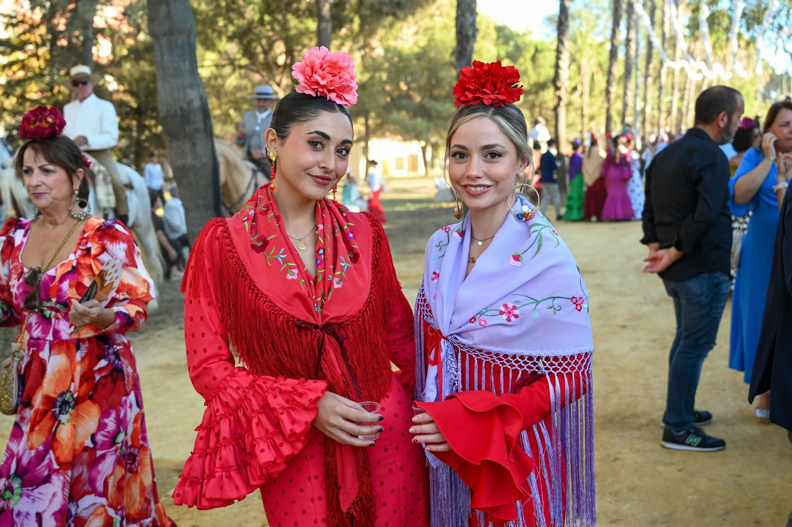 Imágenes del ambiente nocturno del 11 de octubre en la Feria del Caballo 2025