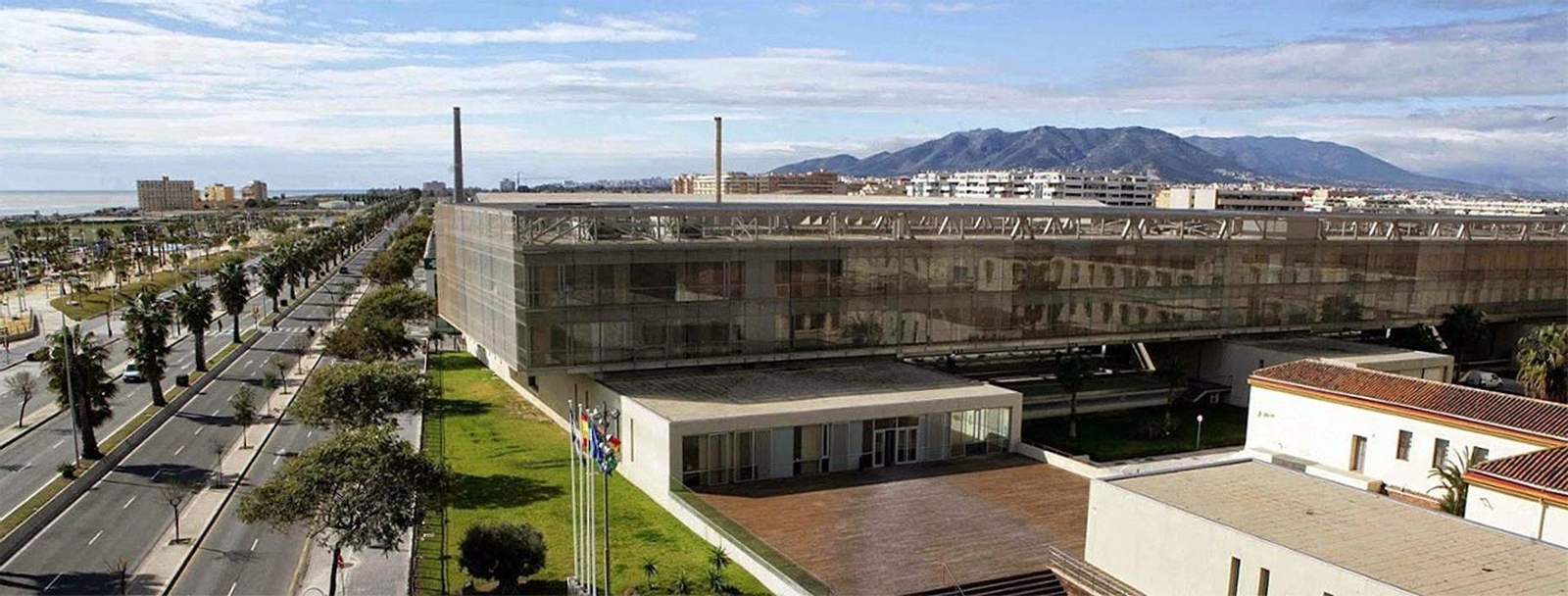 Vista de la Diputación de Málaga.
