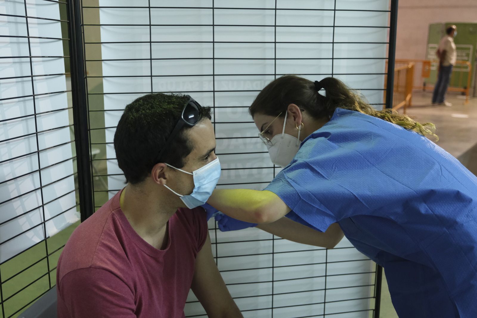 La vacunación sigue a un ritmo muy elevado.