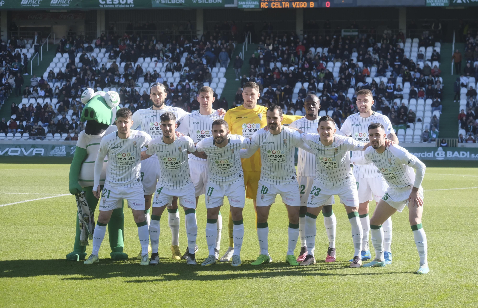 Las fotos del partido entre el Córdoba  CF y el Celta de Vigo B