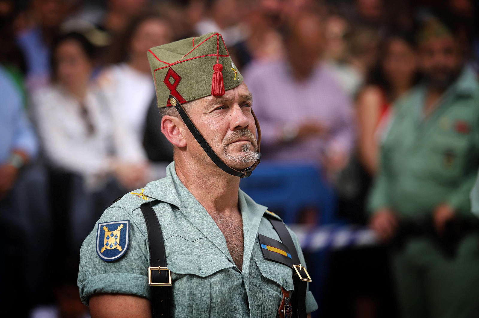 Sábado de Pasión: Imágenes de La Legión con el Cristo de la Vera+Cruz