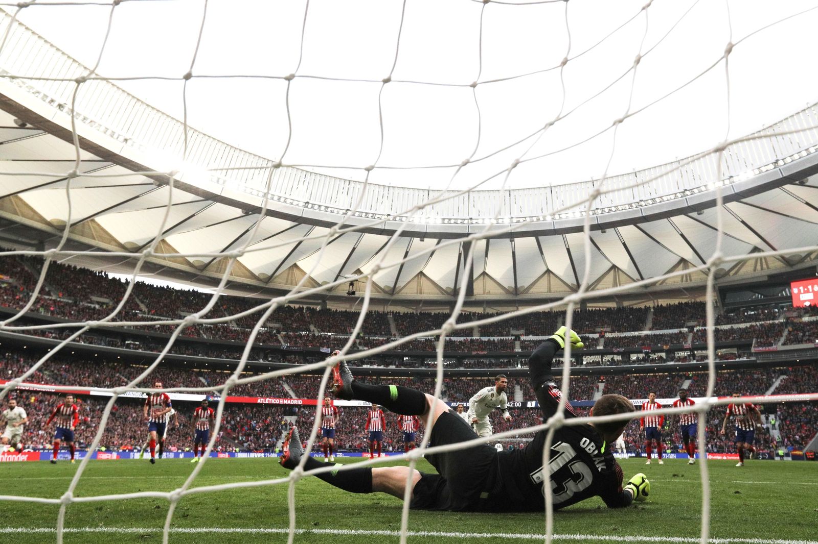Las imágenes del Atlético de Madrid-Real Madrid