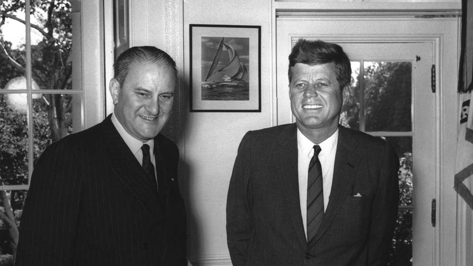 Castiella con el presidente Kennedy.
