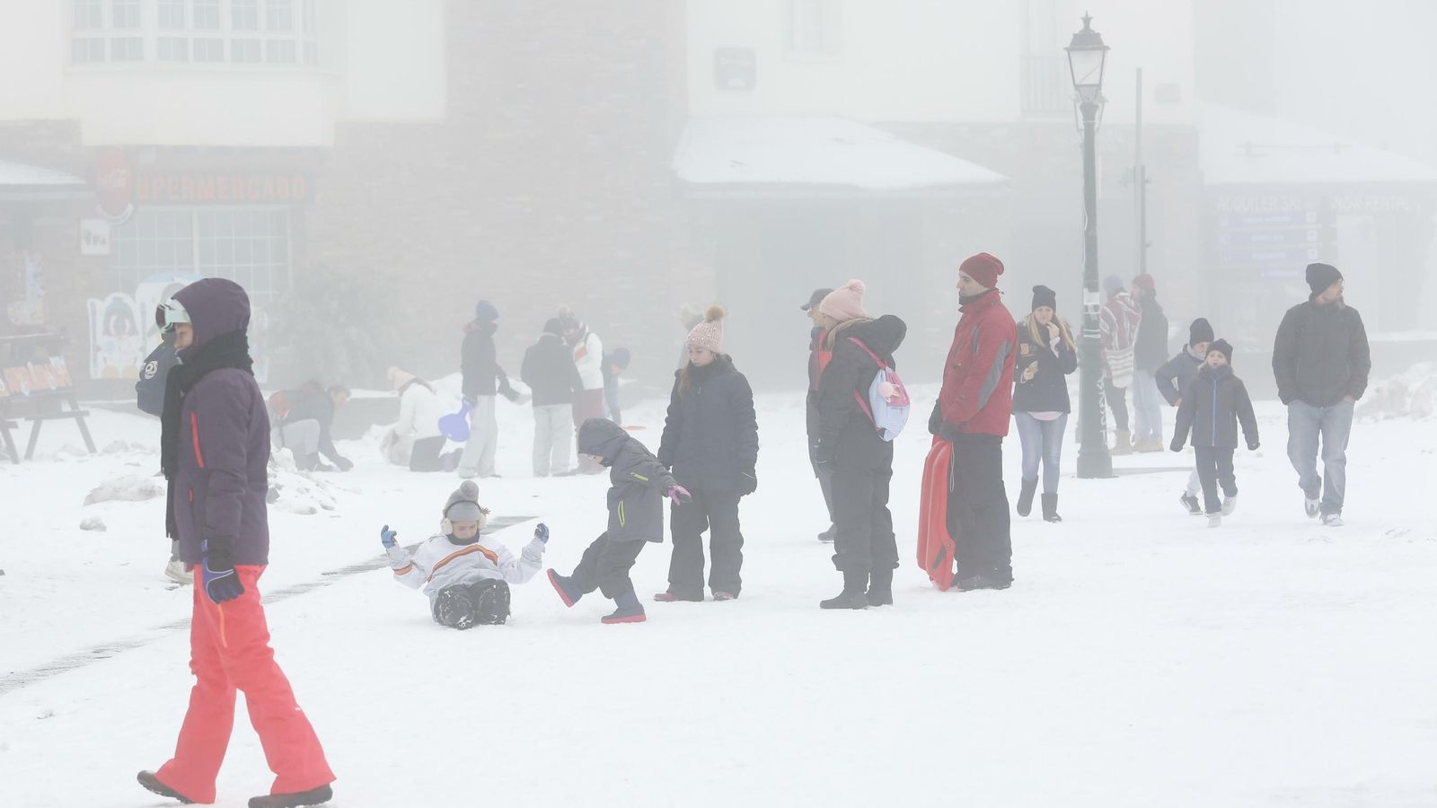 Primer día en la estación