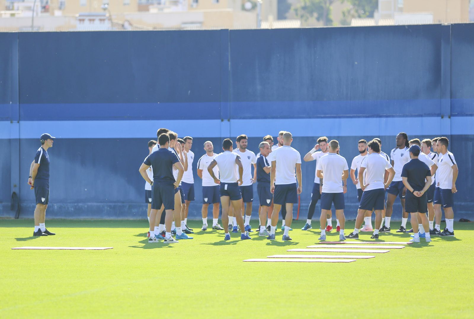 La tercera etapa de Muñiz en el Málaga en fotos