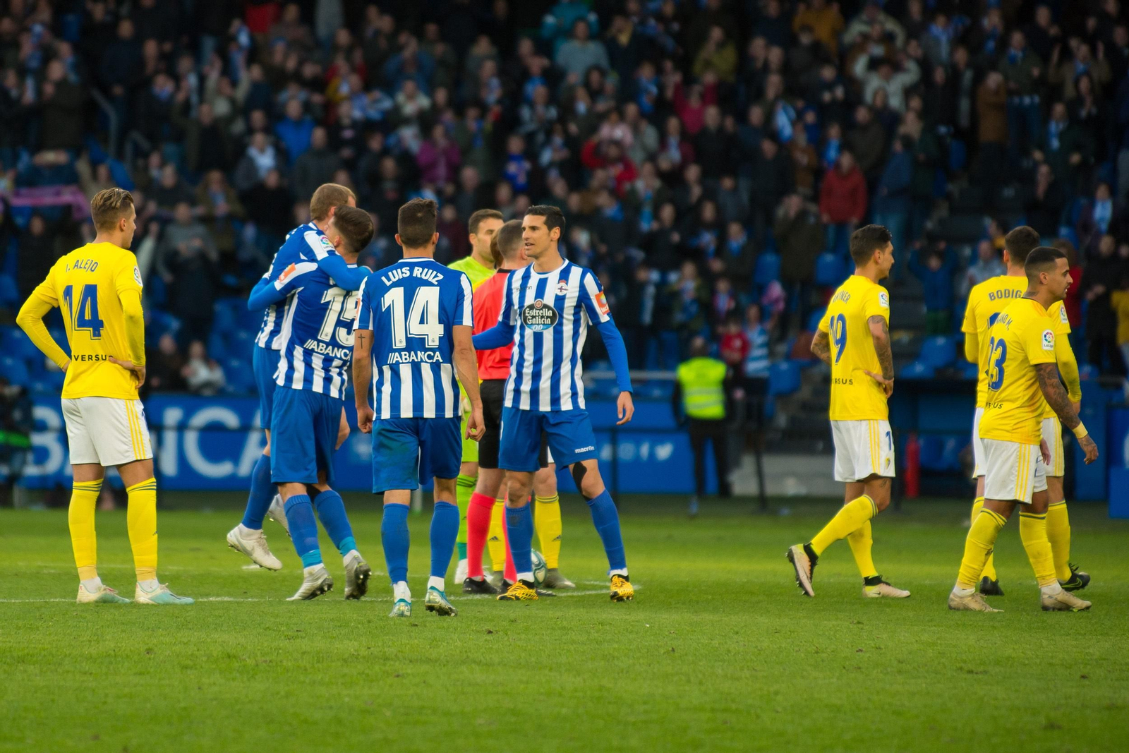 Las imágenes del Deportivo-Cádiz