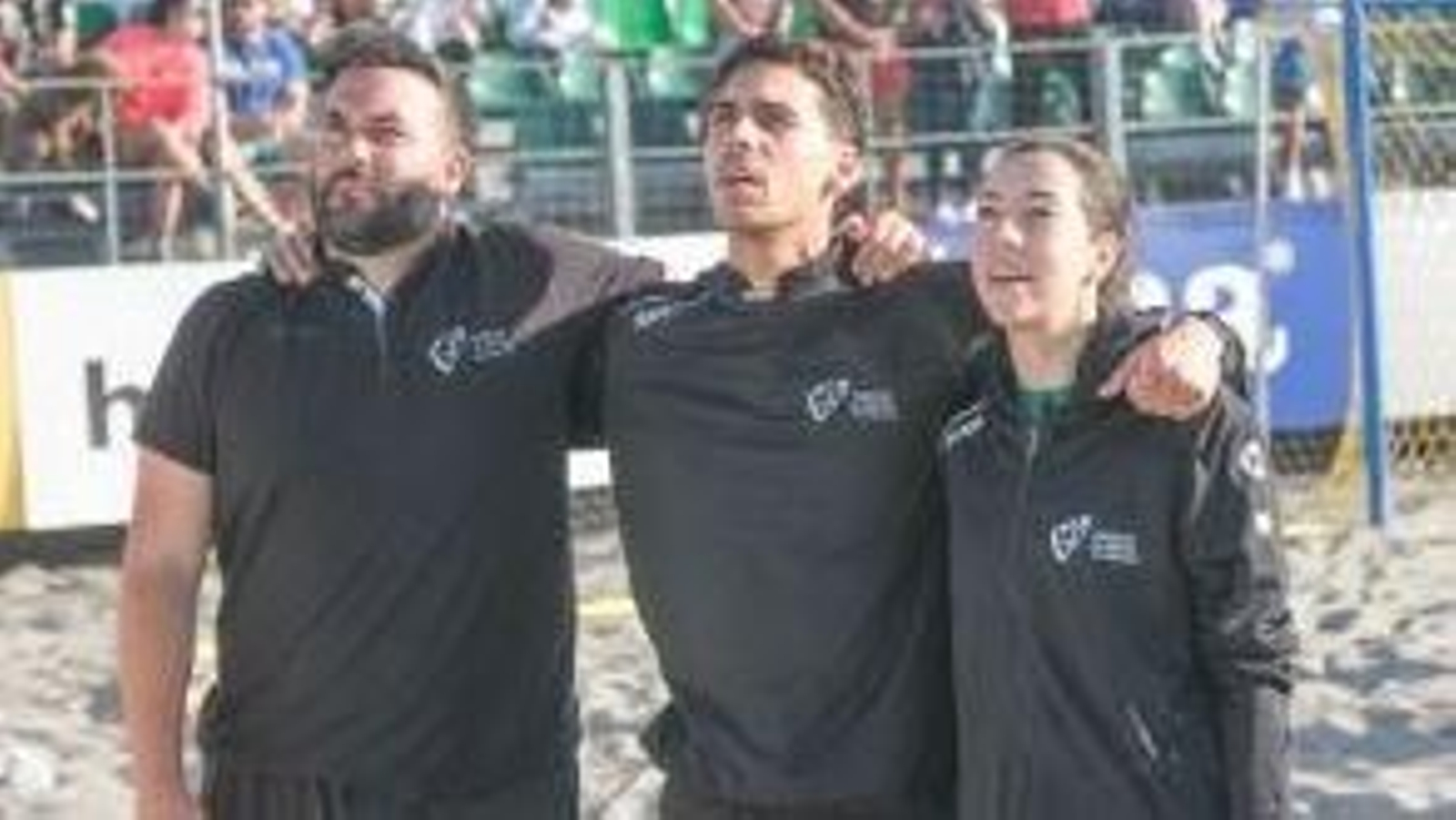 Pedro Soria (izquierda) junto a miembros de su cuerpo técnico Pedro Soria (izquierda) junto a miembros de su cuerpo técnico