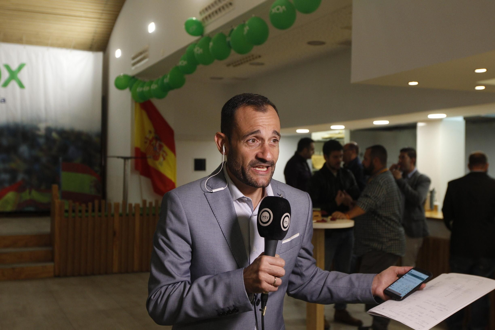 Fotogalería noche Elecciones Generales 10 Noviembre 2019. Almería