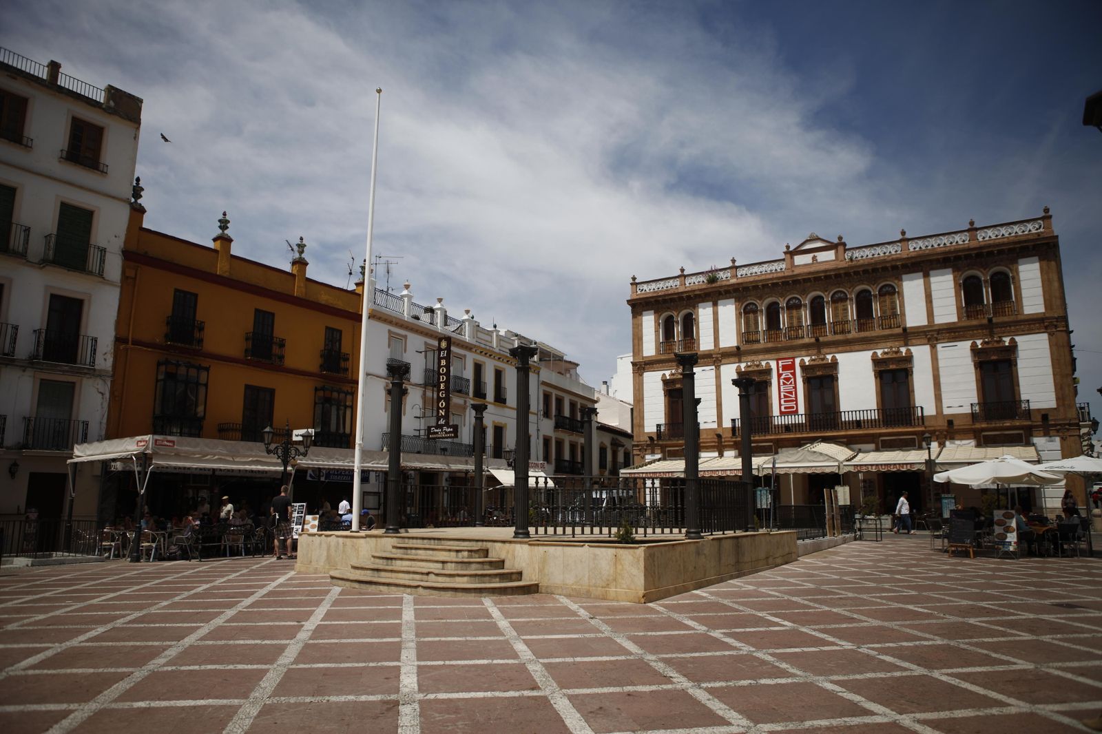 Plaza del Socorro de Ronda.