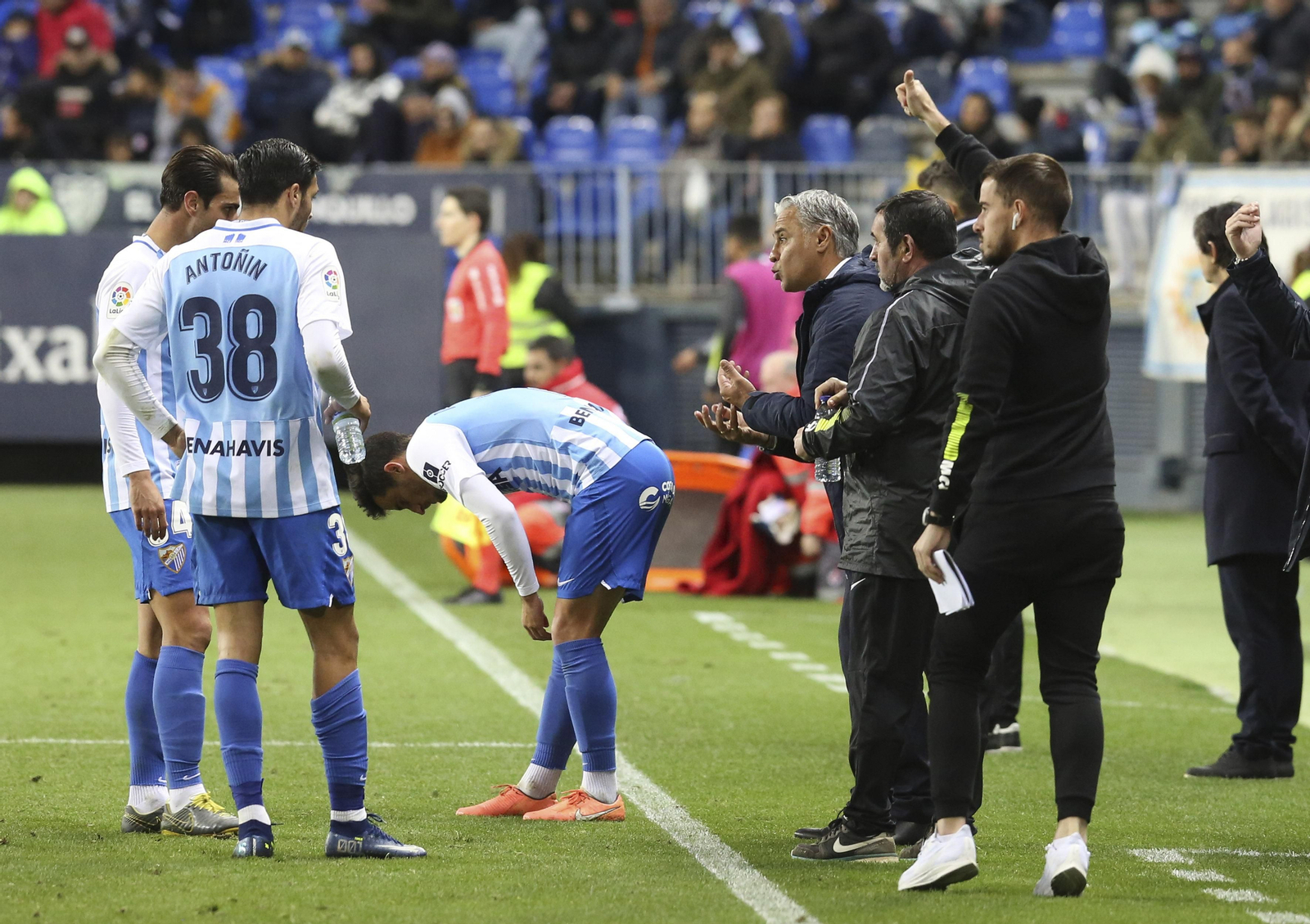 Las fotos de Sergio Pellicer en el Málaga