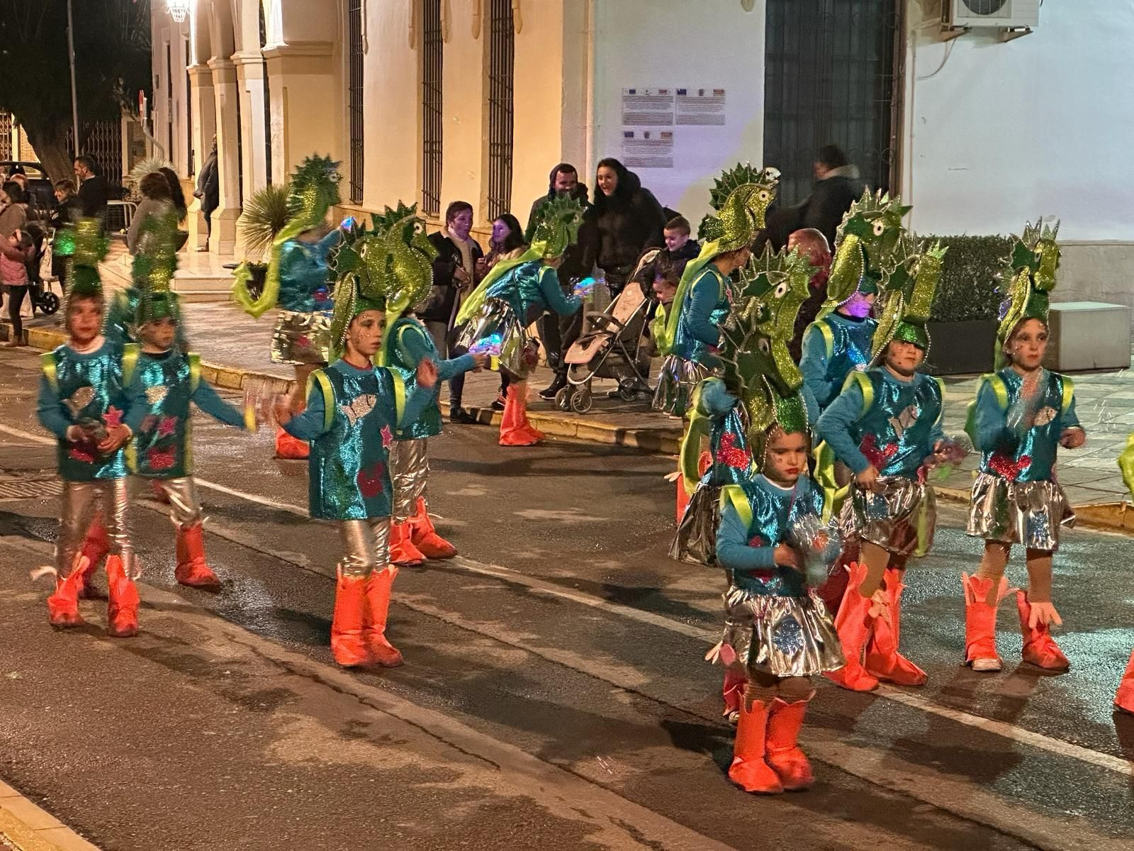 Desfile infantil del Carnaval de Huércal-Overa.