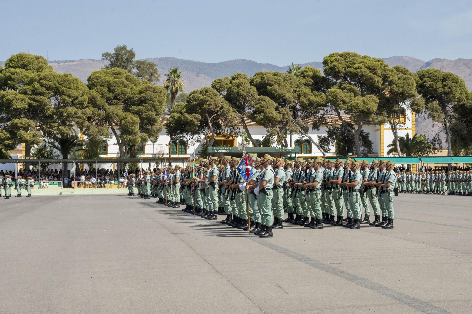 El CV (105) aniversario fundacional de la Legión