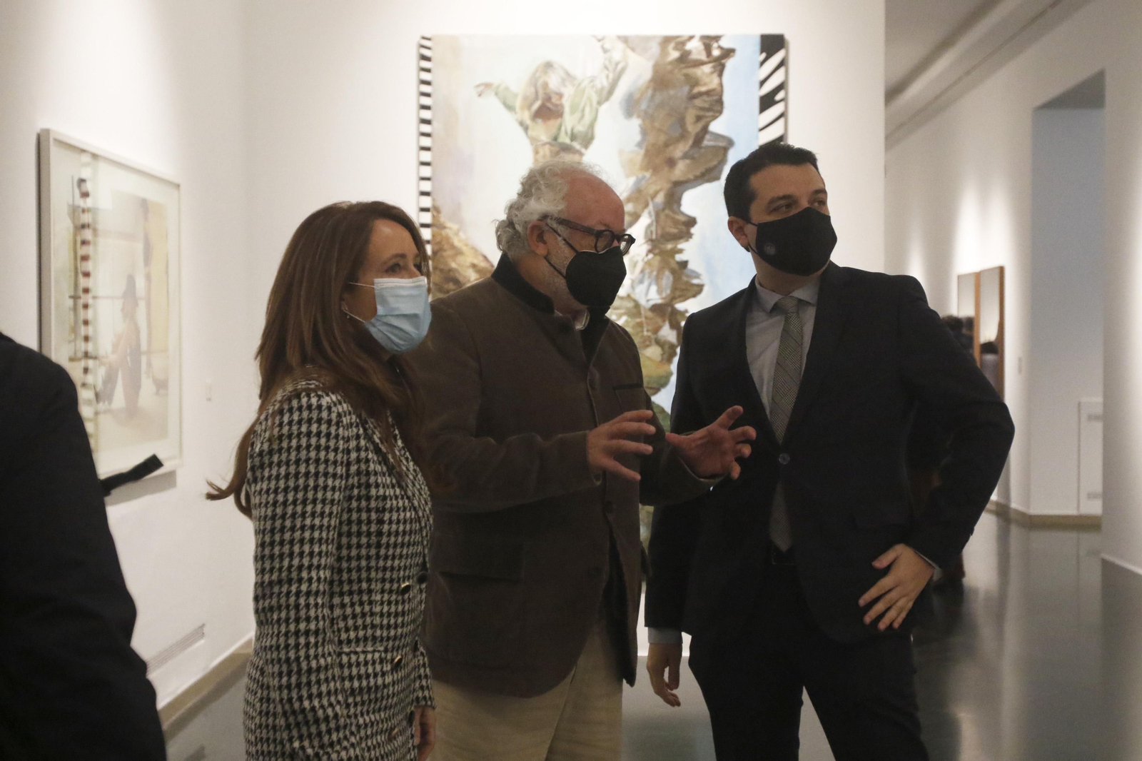 Fotografías de la exposición de arte contemporáneo 'Ruta abierta. Colección del CAC Málaga'