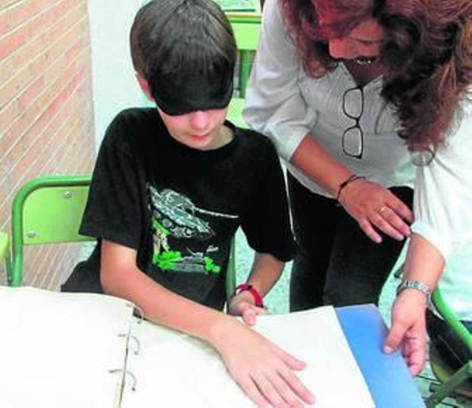 Realizaron un taller sobre invidencia.