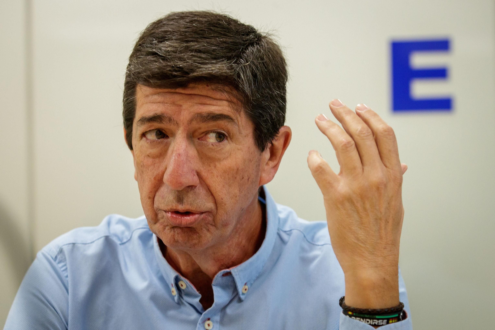 El exlíder de Ciudadanos en Andalucía y actual presidente del CES, Juan Marín