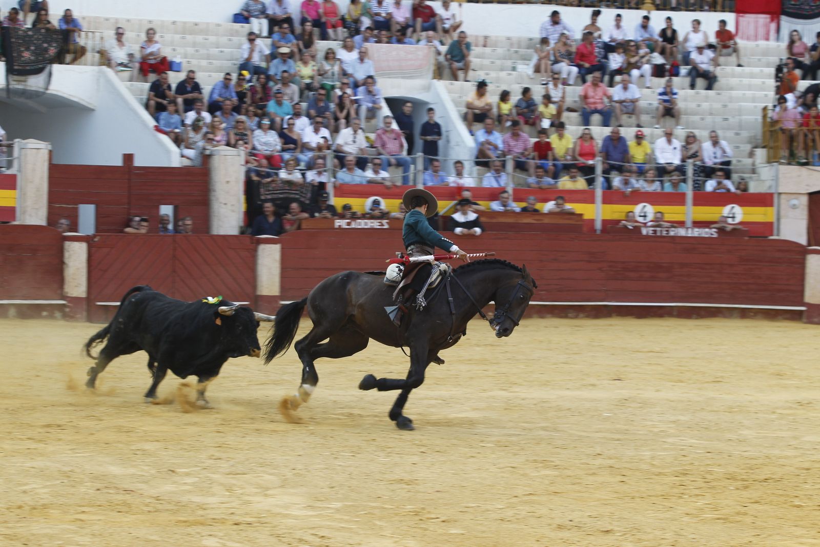 Fotogalería corrida de rejones. Feria de Almería 2019