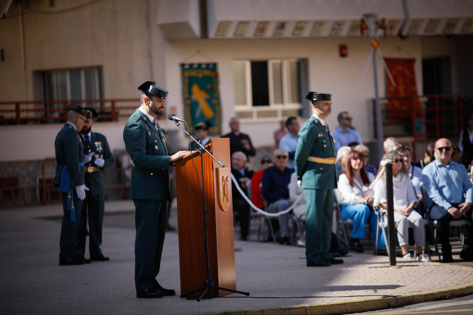 Fotogalería del 180 aniversario de la Guardia Civil.