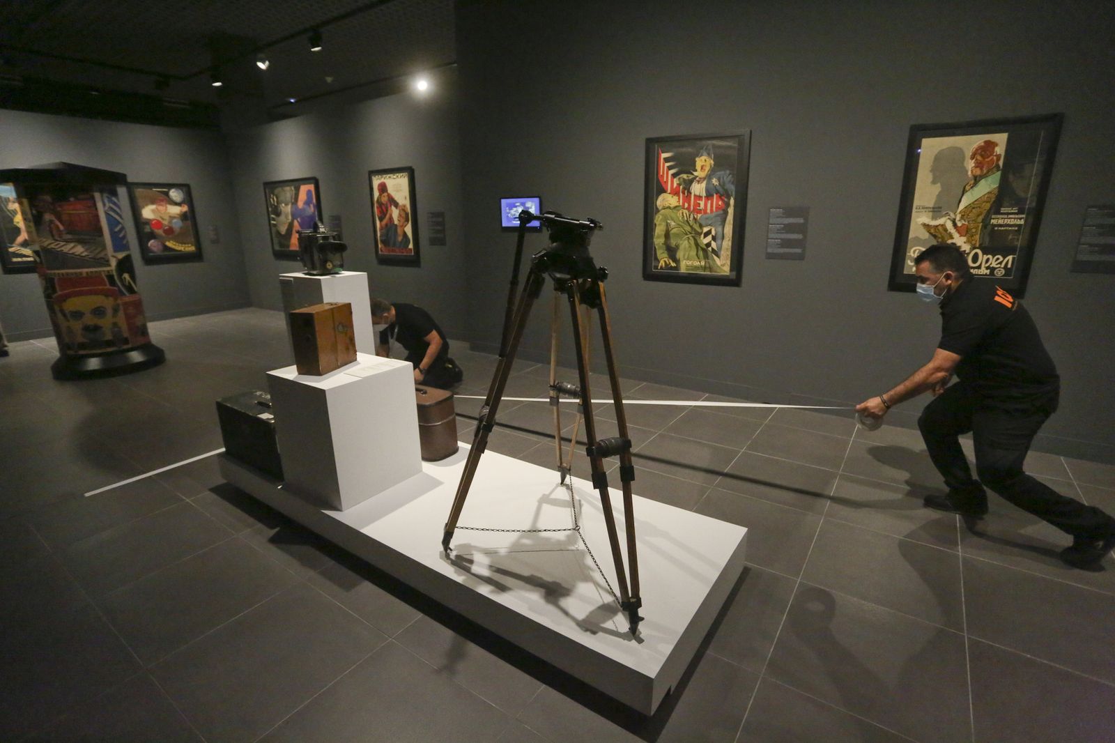 Las fotos del (tímido) reencuentro con los museos en Málaga