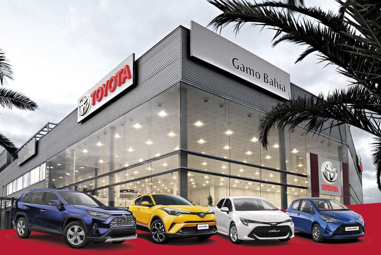 Los avanzados modelos 100% híbridos de Toyota, a prueba en la Plaza de San Antonio