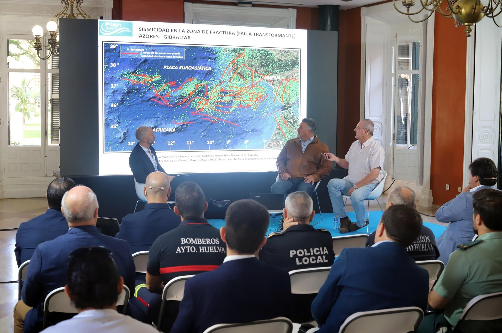 El primer plan de riesgo frente a los tsunamis se ha desarrollado en Huelva.