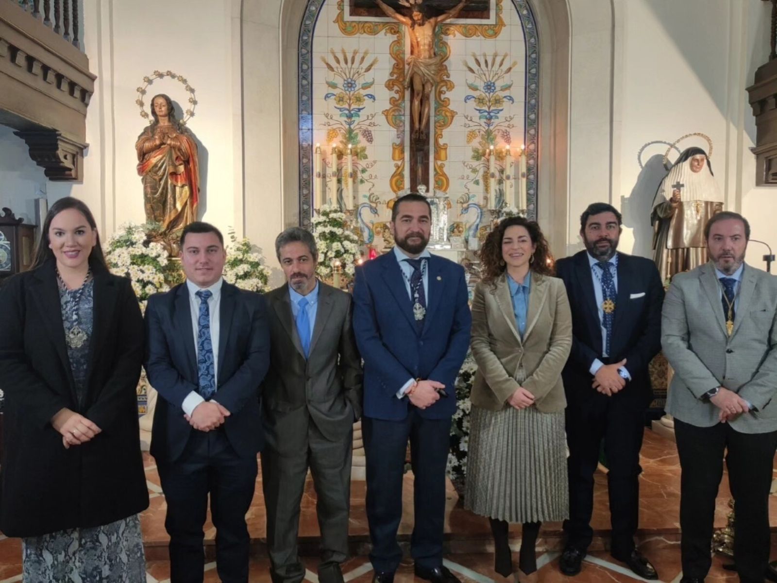 Encuentro en el Consuelo con Lala Prieto, pregonera de la Semana Santa de Jerez 2024.