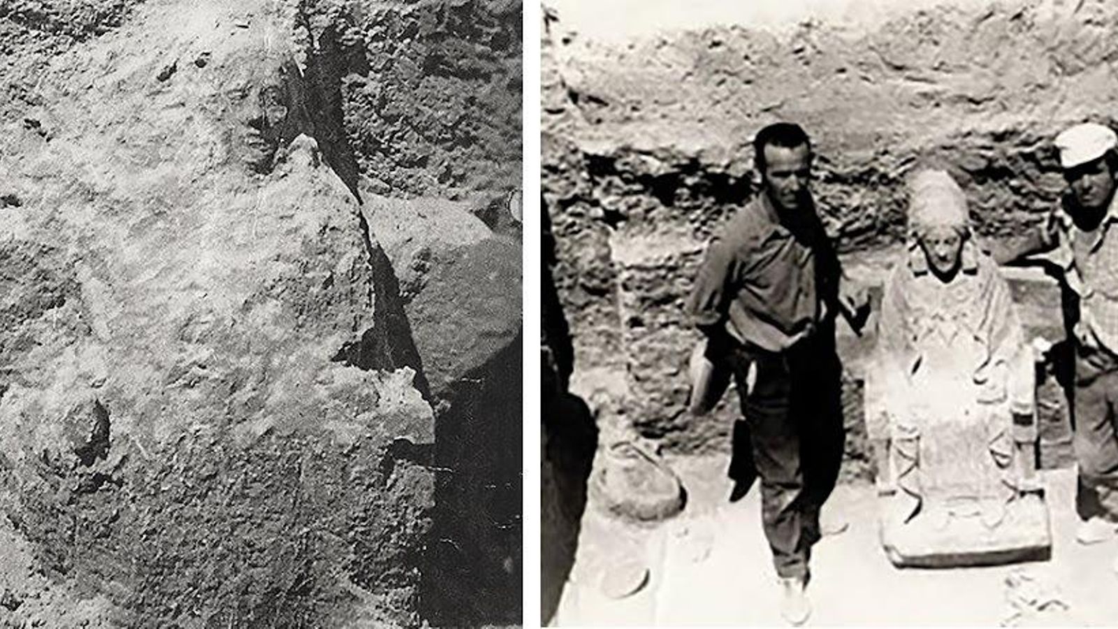 Hallazgo de la Dama de Baza en 1971