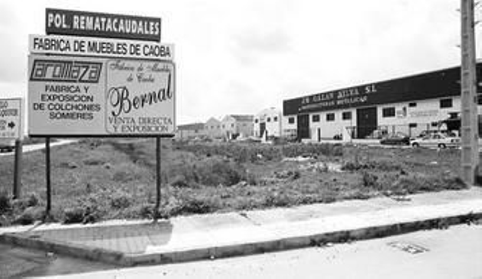 Una imagen de archivo del polígono industrial de Rematacaudales, donde irá el punto limpio.