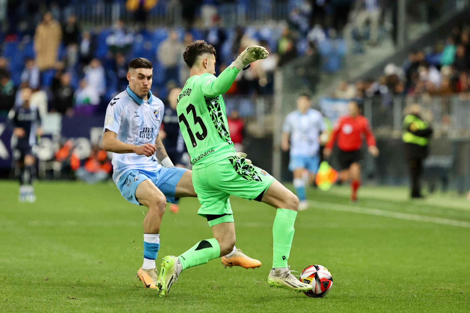 Málaga CF - Real Sociedad, en fotos