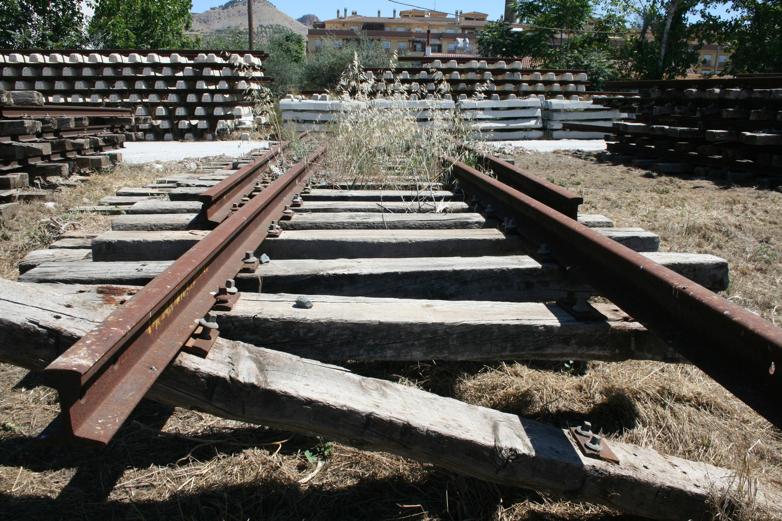 Así está la línea de tren convencional Granada-Bobadilla y algunas estaciones