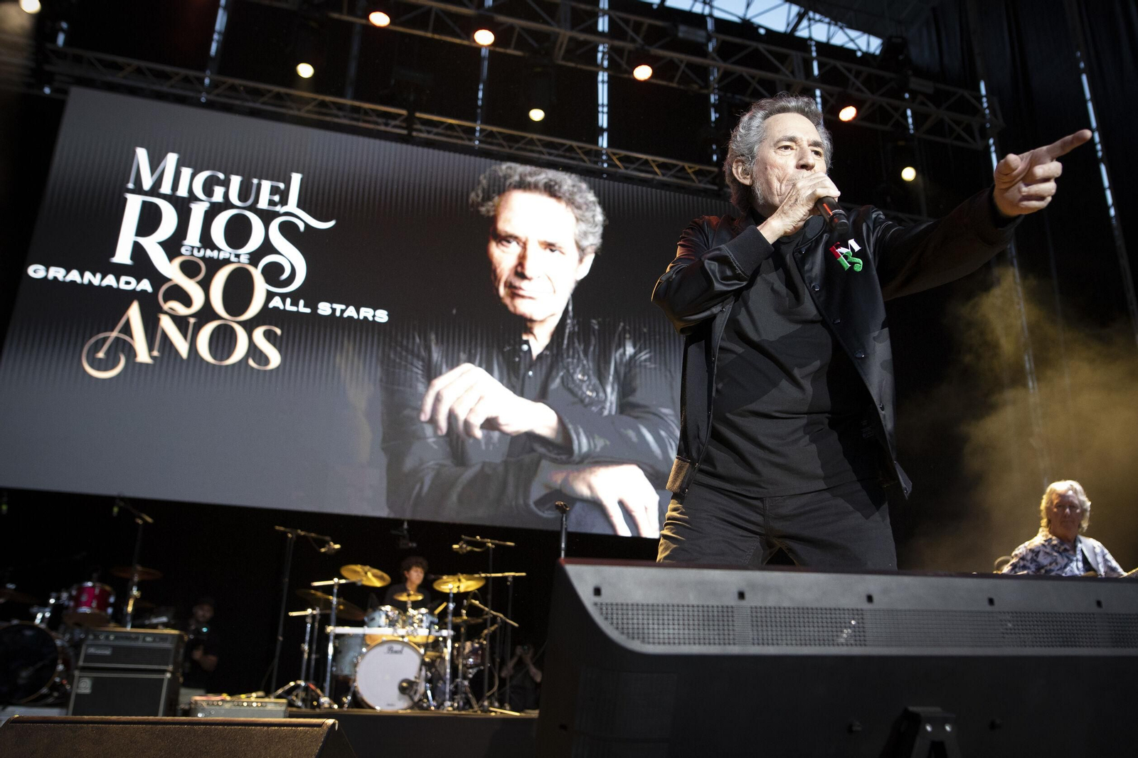 Así ha sido la fiesta rockera de cumpleaños de Miguel Ríos