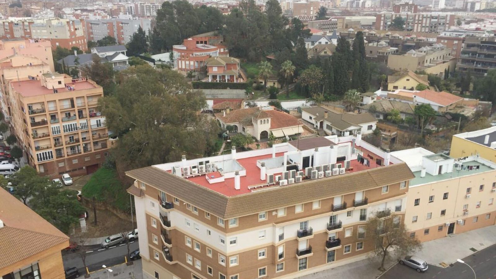 Aspecto actual de la zona, donde solo se conservan las casas de los médicos. Aspecto actual de la zona, donde solo se conservan las casas de los médicos.