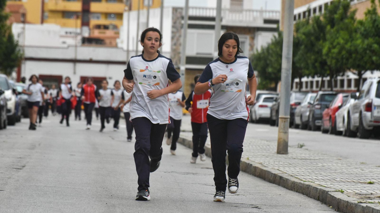 Fotos de la carrera contra la leucemia del Colegio Salesianos de La Línea