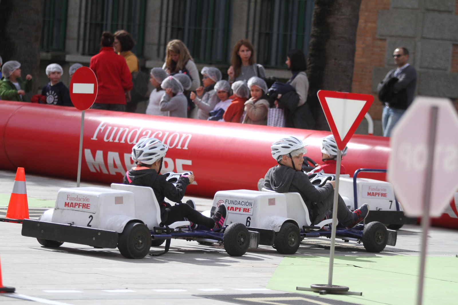 Presentación de la caravana de educación vial de Mapfre