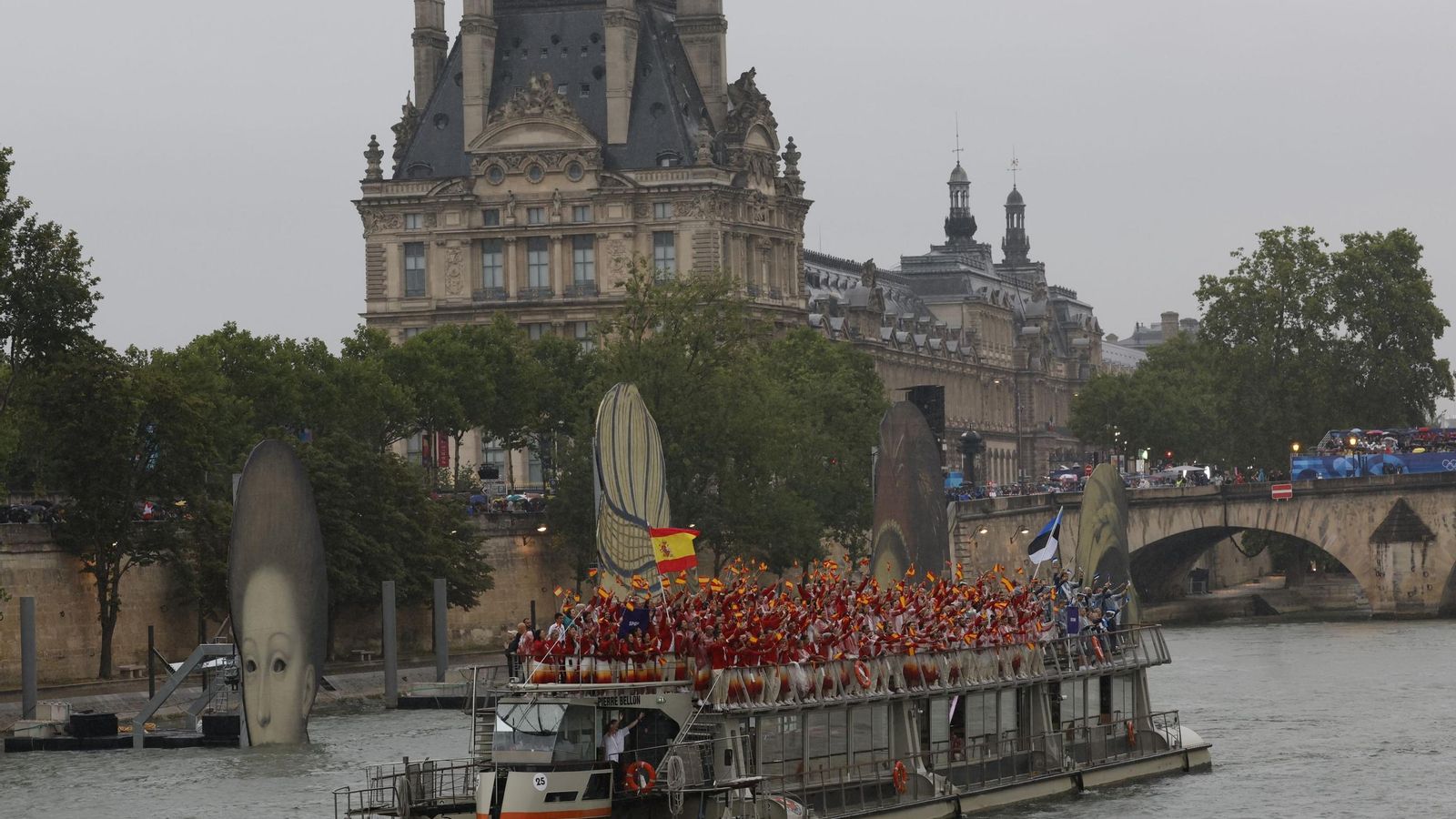Las fotos de la ceremonia de inauguración de los Juegos Olímpicos de París 2024