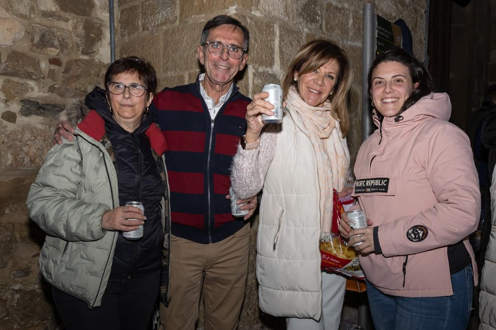 Encendido de la lumbre institucional con motivo de la festividad de San Antón