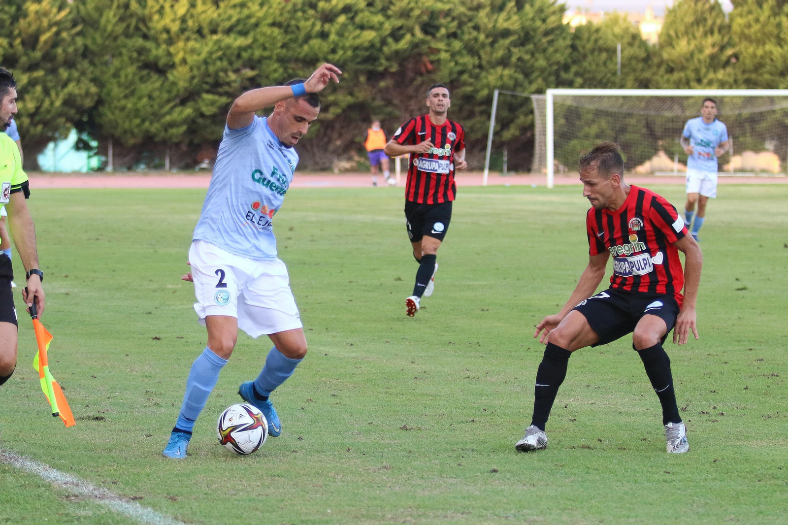 Fotogalería del derbi en Santo Domingo