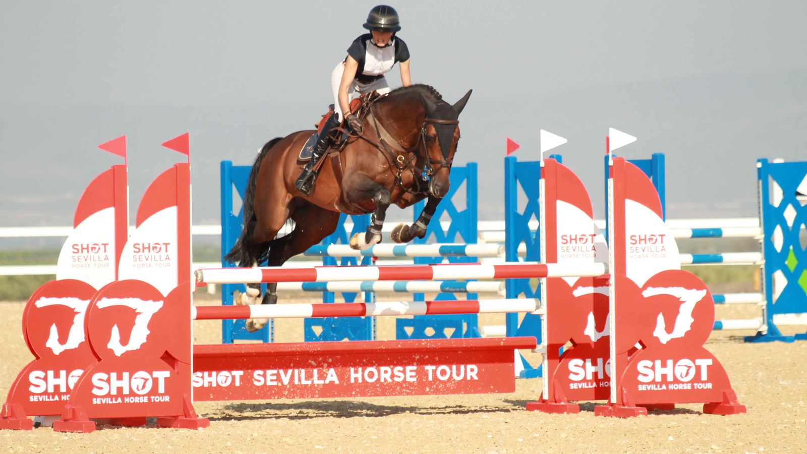 Jinetes de todo el mundo participan en este campeonato de invierno.