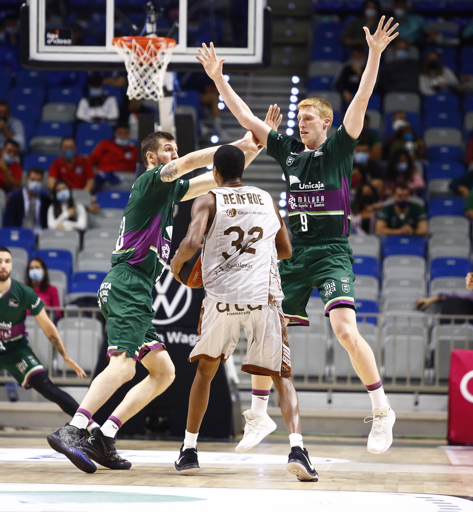 Imagen del partido de ida.