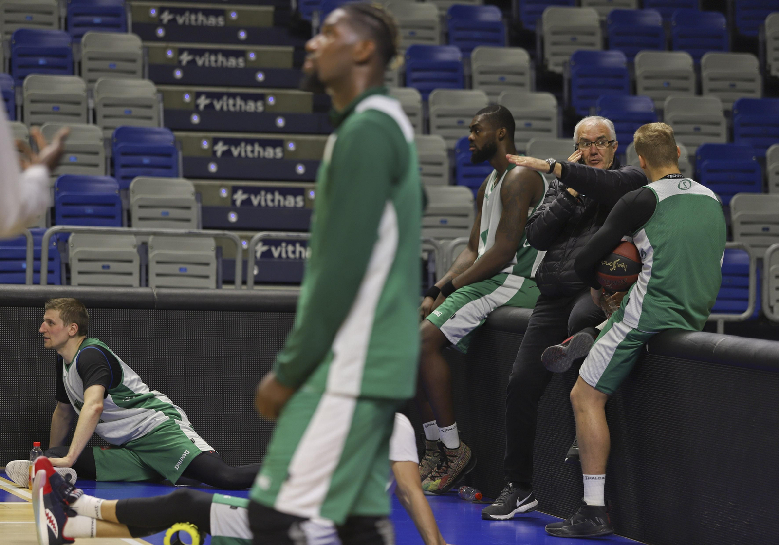 Las fotos del entrenamiento del Unicaja
