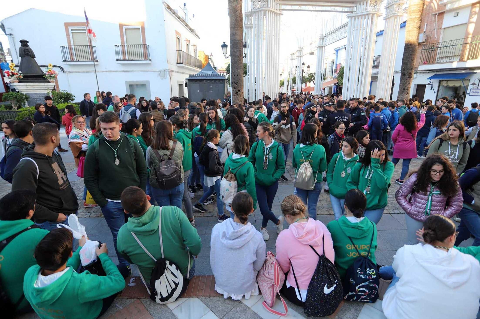 Imágenes de la Peregrinación de Jóvenes Rocieros