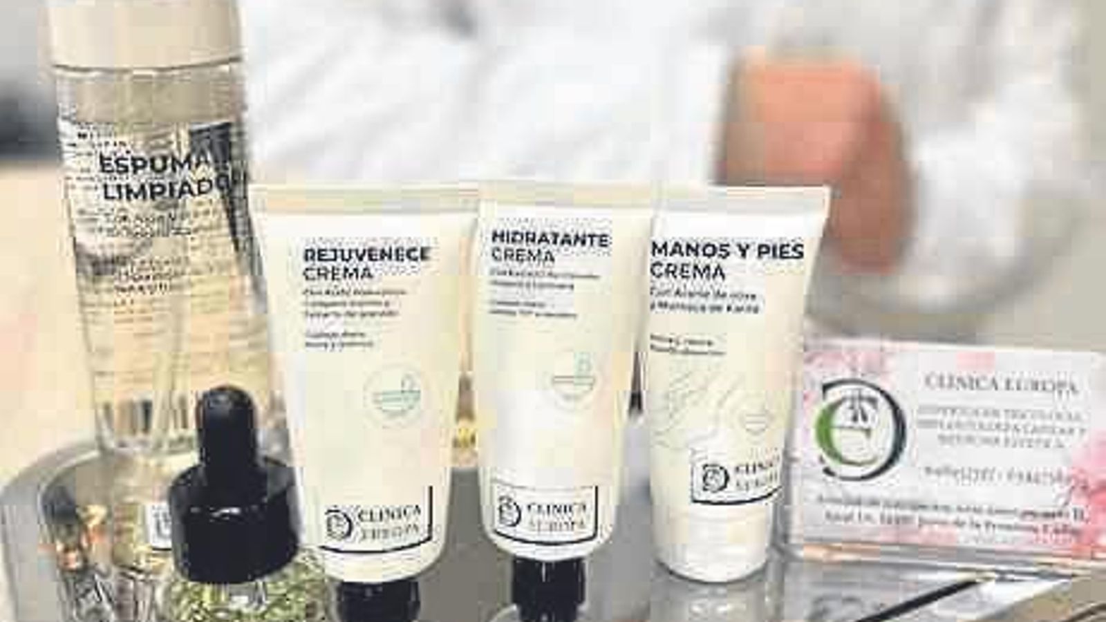 La línea de cosméticos parte de los propios componentes del PRP de cada paciente, algo que los hace ser exclusivos