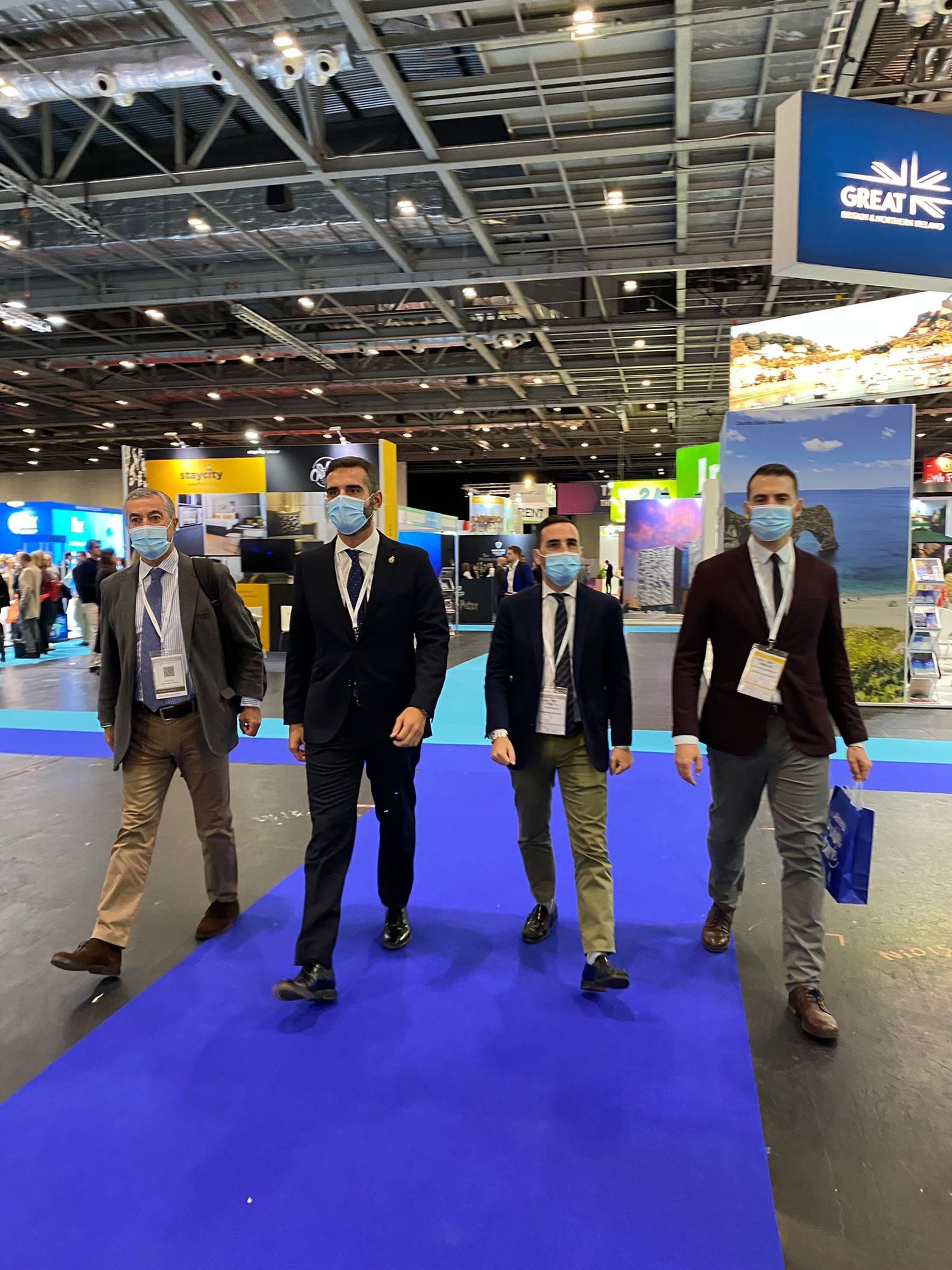 El alcalde de Almería y el concejal de Promoción de la Ciudad, en Londres