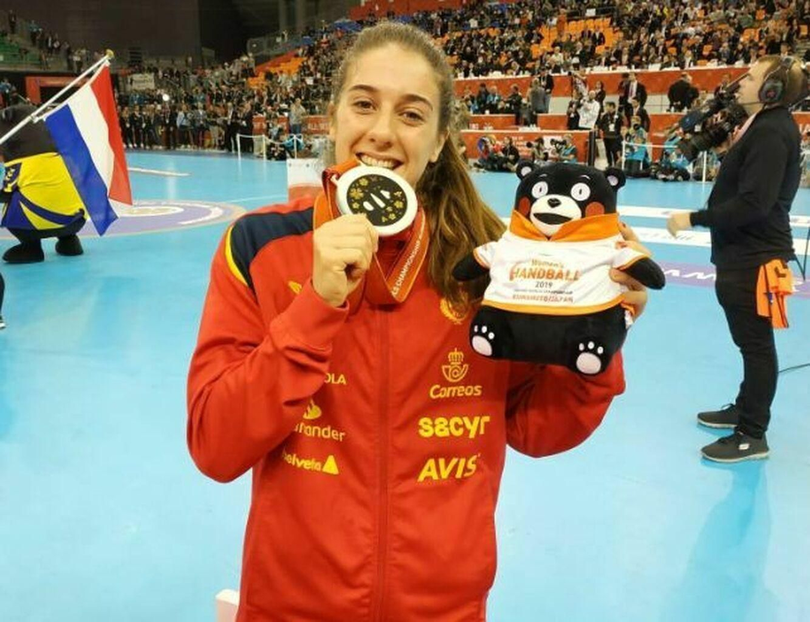 La algecireña Jennifer Gutiérrez, con su plata mundial de Japón.