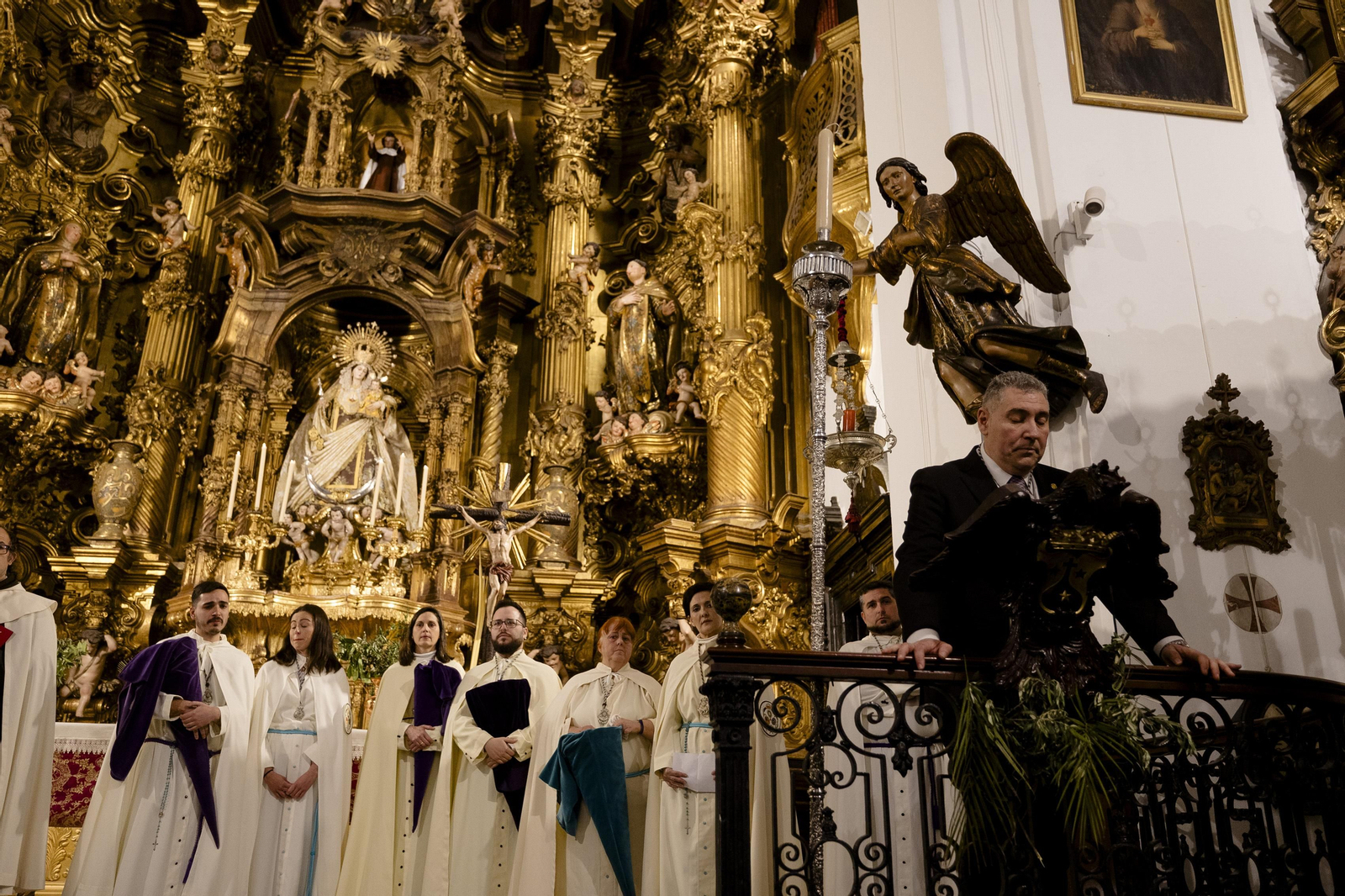 Las imágenes de la cofradía del Prendimiento este Lunes Santo en la Semana Santa de Cádiz de 2024