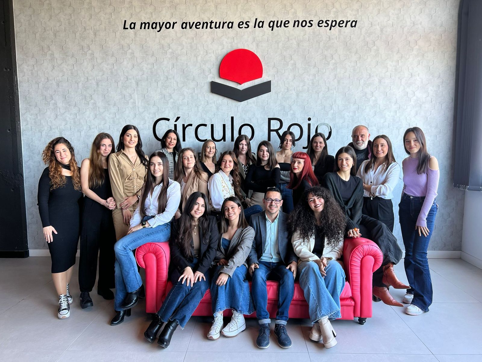 El equipo de Círculo Rojo, encabezado por Alberto Cerezuela.