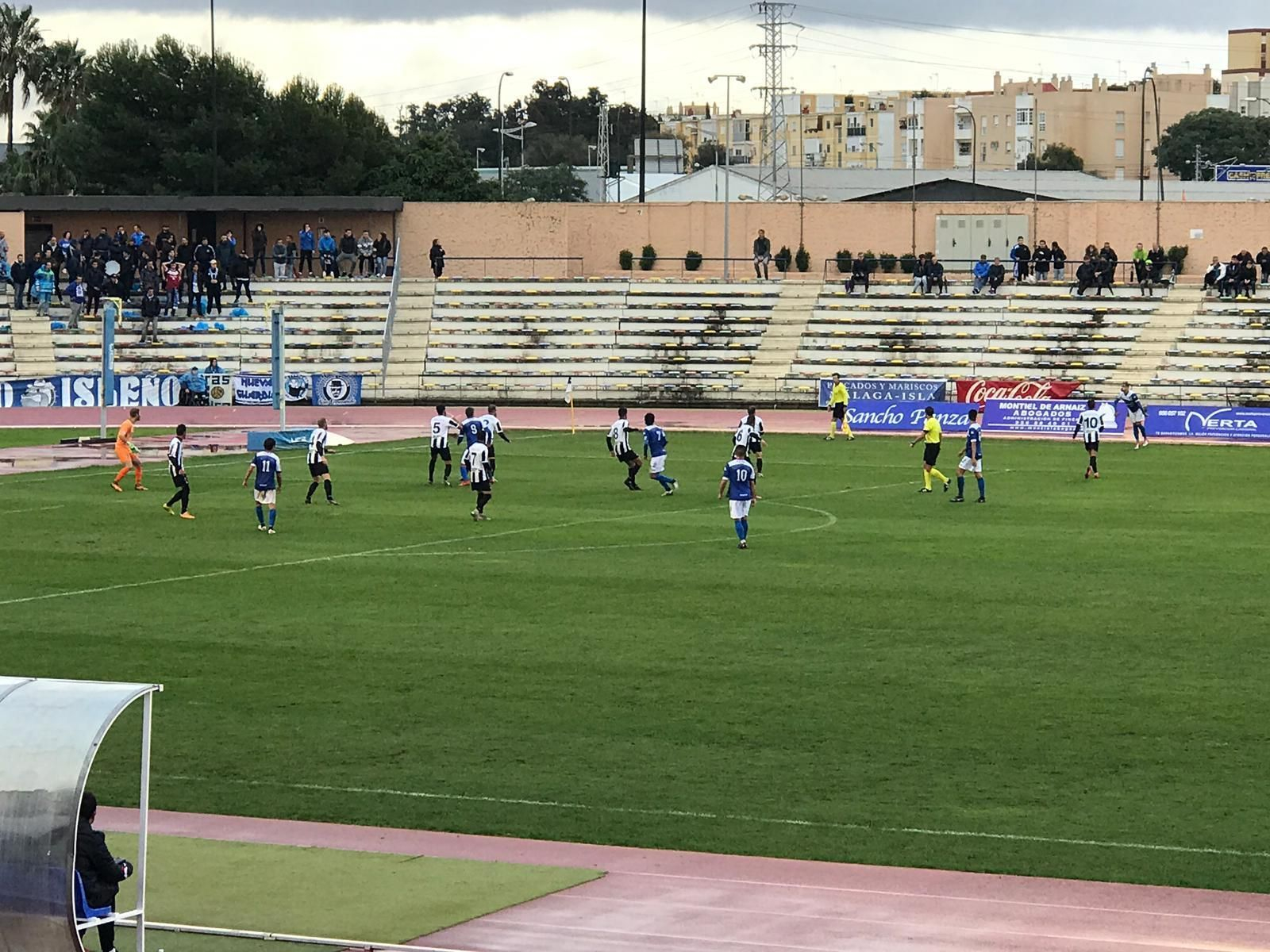 Un momento del San Fernando-Balona