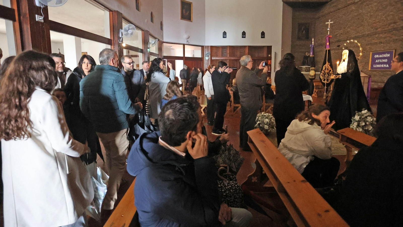 Besapiés y besamanos del primer domingo de Cuaresma en Jerez